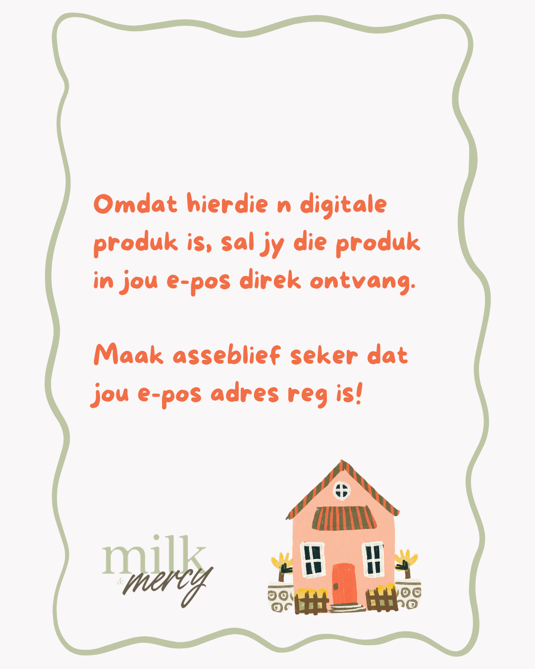 Waarheid vir jou huis - PRINTABLE (AFRIKAANS)